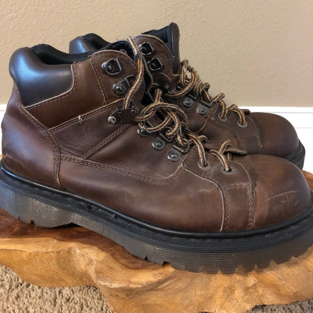 Marten leather boots